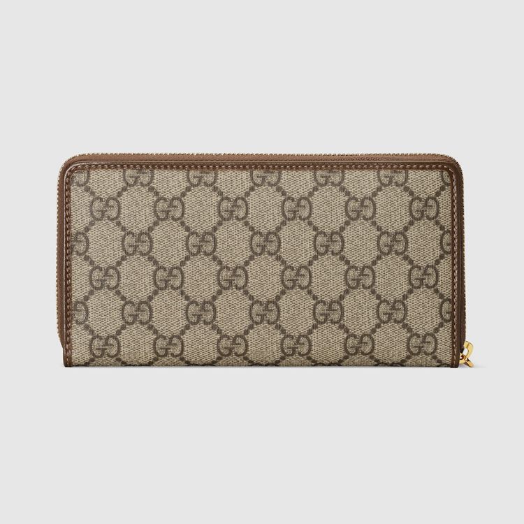 621889.92TCG.8563.003.100.0000.Light Gucci Horsebit 1955 zip around wallet